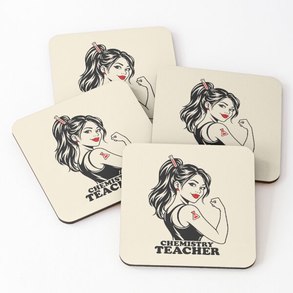 Item preview, Retro Chemistry Teacher Strong Woman designed and sold by MavtM.