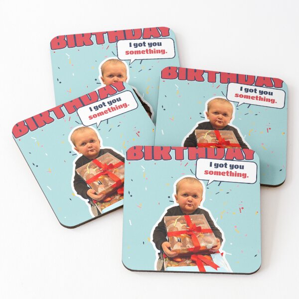 Item preview, Hasbulla I Got You Something Birthday Card designed and sold by TeamHasbulla.