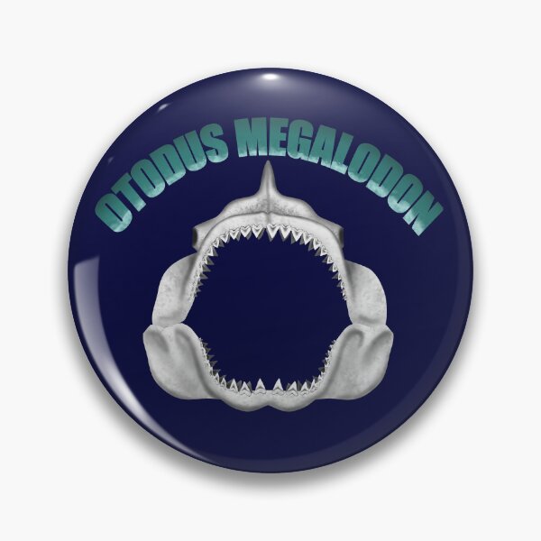 Item preview, Megalodon Shark (with text) designed and sold by JAMiron Paleoart.