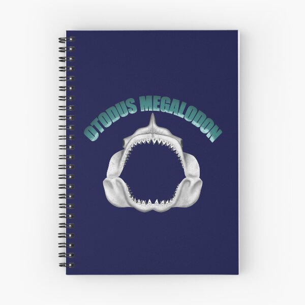 Item preview, Megalodon Shark (with text) designed and sold by JAMiron Paleoart.