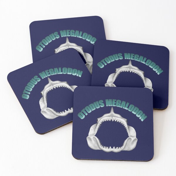 Item preview, Megalodon Shark (with text) designed and sold by JAMiron Paleoart.