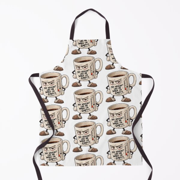 Item preview, You Wouldn't Like Me When I'm Empty – Grumpy Coffee Mug designed and sold by Amy Helms.