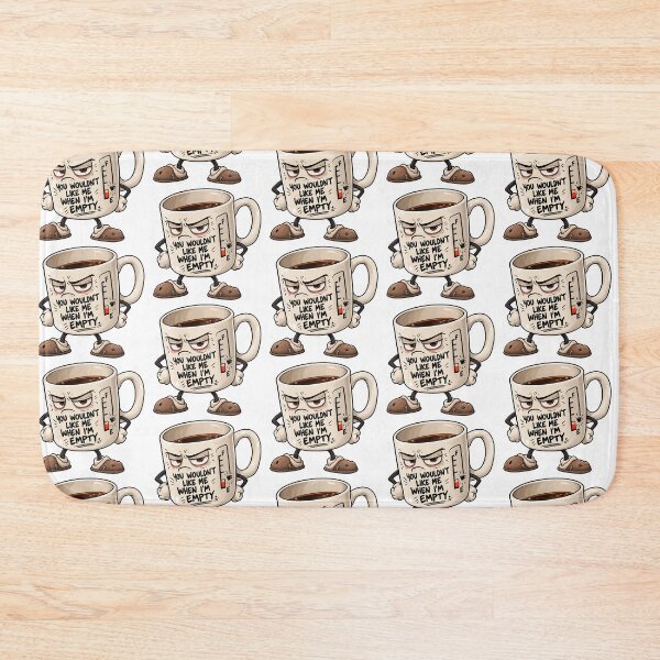 Item preview, You Wouldn't Like Me When I'm Empty – Grumpy Coffee Mug designed and sold by Amy Helms.