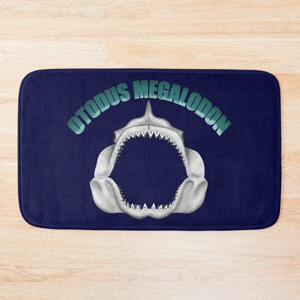 Item preview, Megalodon Shark (with text) designed and sold by JAMiron Paleoart.