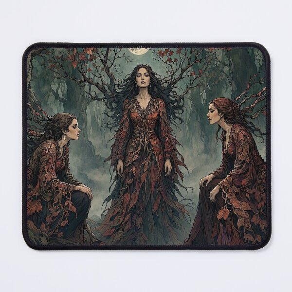 Item preview, Autumn Witches of the Wild Wood designed and sold by Roberta Calabrese.