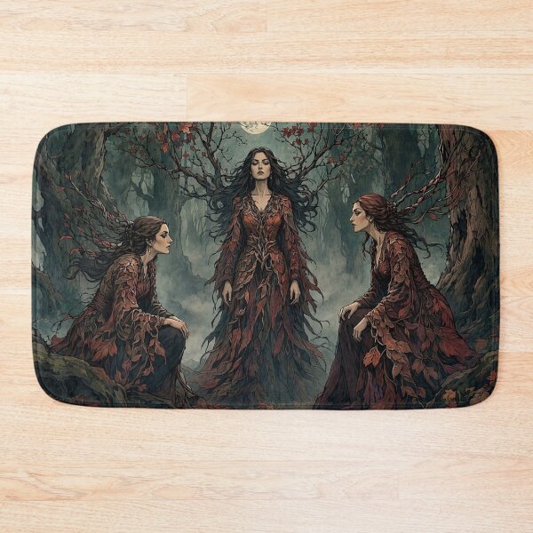 Item preview, Autumn Witches of the Wild Wood designed and sold by Roberta Calabrese.