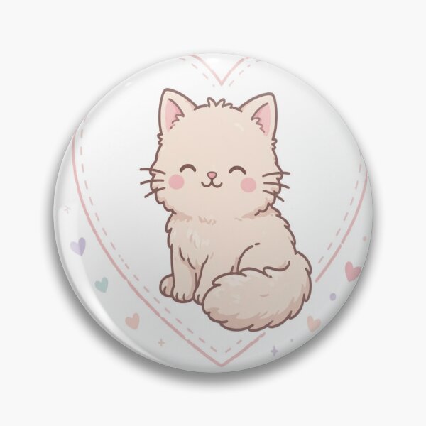 Item preview, You Are Enough Cute Cat Heart - Kawaii Self Love Mental Health Gift designed and sold by HydStyle99.