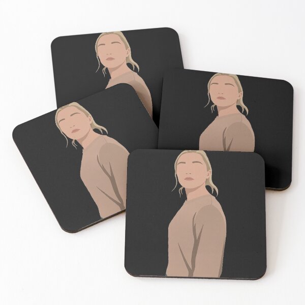 Item preview, Florence Pugh Lineless Illustration designed and sold by dsxclothing.