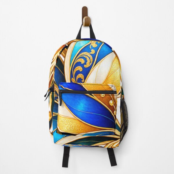 Item preview, Golden Azure Blossom designed and sold by NeuroArtGallery.