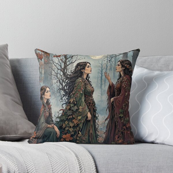 Item preview, Autumn Witches of the Wild Wood designed and sold by Roberta Calabrese.