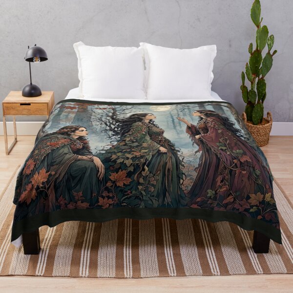 Item preview, Autumn Witches of the Wild Wood designed and sold by Roberta Calabrese.