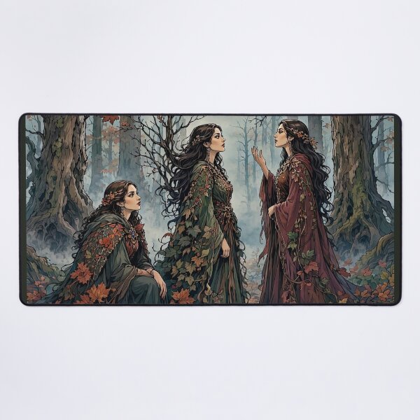 Item preview, Autumn Witches of the Wild Wood designed and sold by Roberta Calabrese.