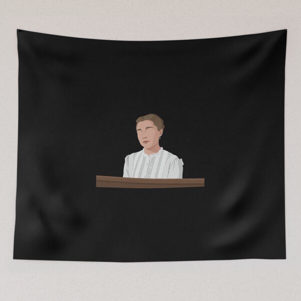 Item preview, Florence Pugh Lineless Illustration designed and sold by dsxclothing.