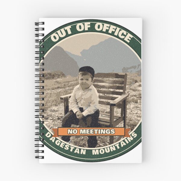 Item preview, Out of Office Hasbulla Mountain Badge designed and sold by TeamHasbulla.