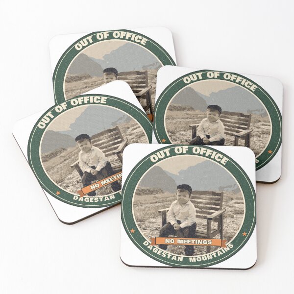 Item preview, Out of Office Hasbulla Mountain Badge designed and sold by TeamHasbulla.