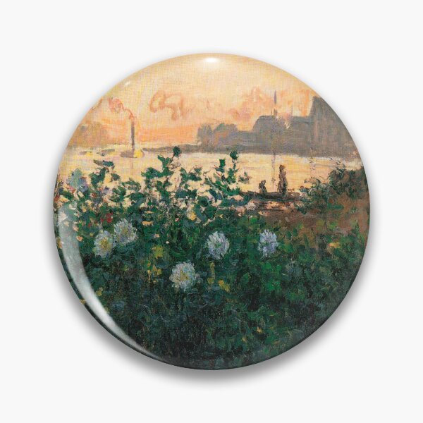 Item preview, Flowers on the Riverbank at Argenteuil | Monet designed and sold by Oliveirallan.