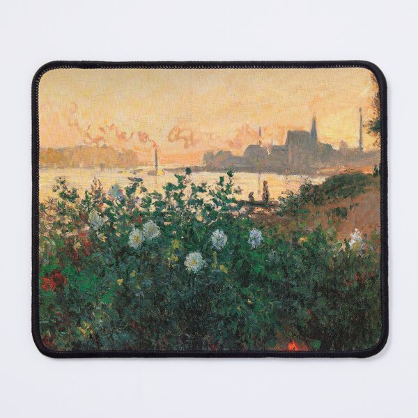 Item preview, Flowers on the Riverbank at Argenteuil | Monet designed and sold by Oliveirallan.