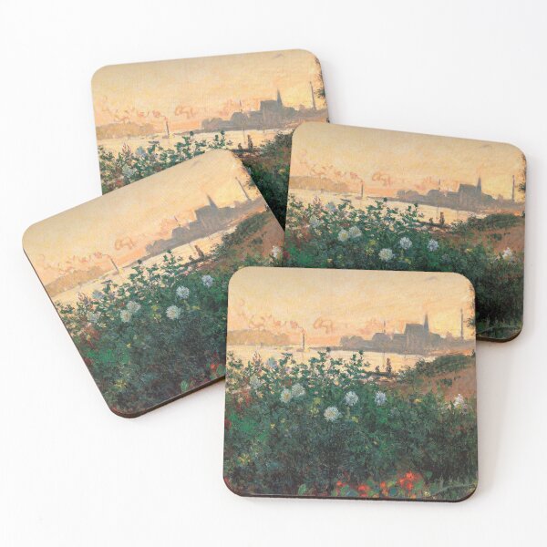 Item preview, Flowers on the Riverbank at Argenteuil | Monet designed and sold by Oliveirallan.