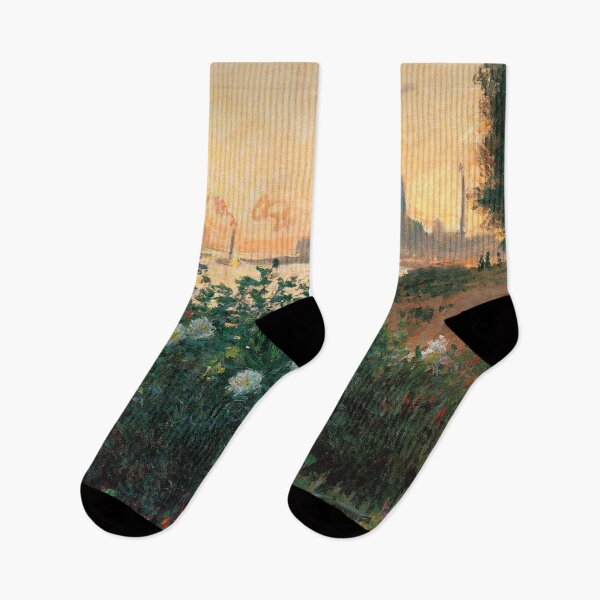 Item preview, Flowers on the Riverbank at Argenteuil | Monet designed and sold by Oliveirallan.