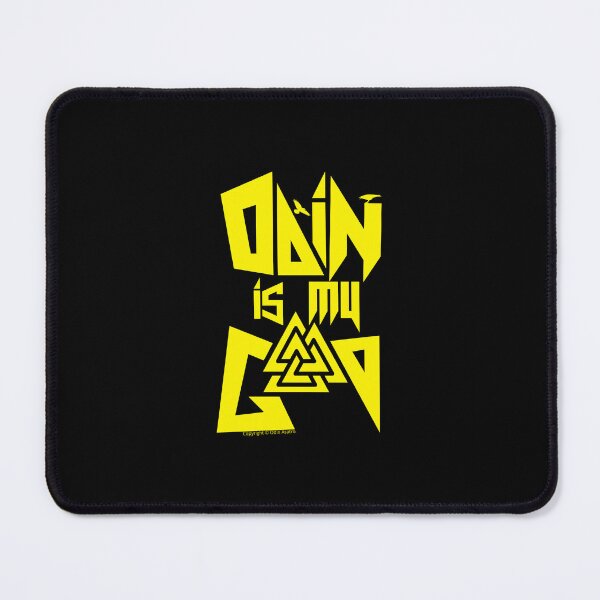 Item preview, Odin is My God - Asatru Allfather (Yellow Logo) designed and sold by odinodinasatro.