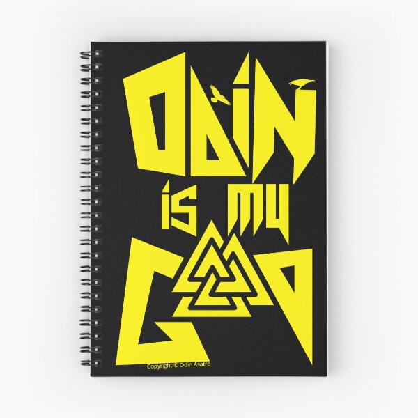 Item preview, Odin is My God - Asatru Allfather (Yellow Logo) designed and sold by odinodinasatro.
