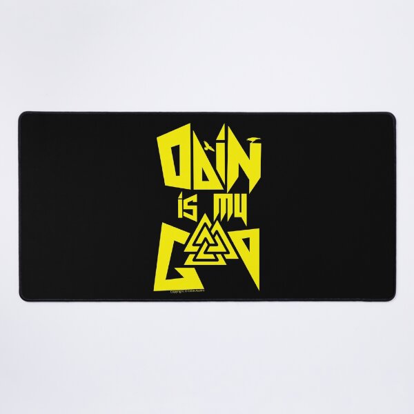 Item preview, Odin is My God - Asatru Allfather (Yellow Logo) designed and sold by odinodinasatro.