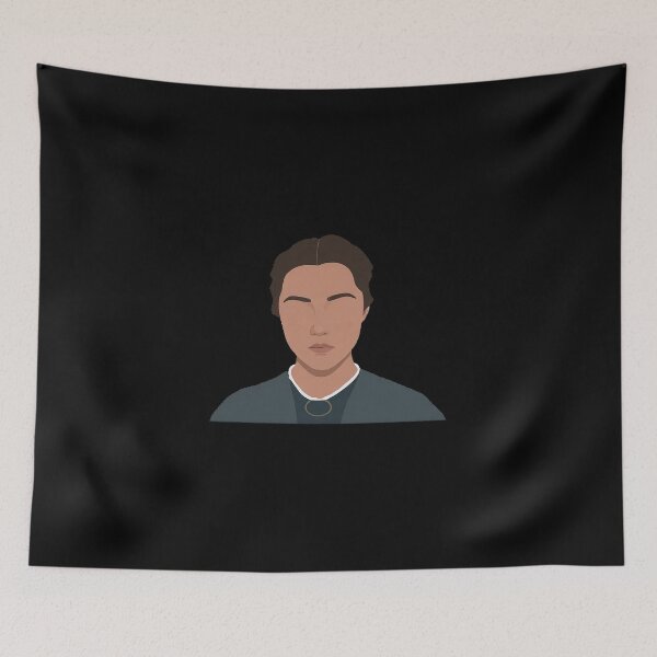 Item preview, Florence Pugh Lineless Illustration designed and sold by dsxclothing.