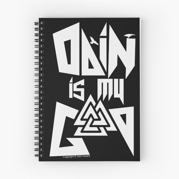 Item preview, Odin is My God - Asatru Allfather (White Logo) designed and sold by odinodinasatro.