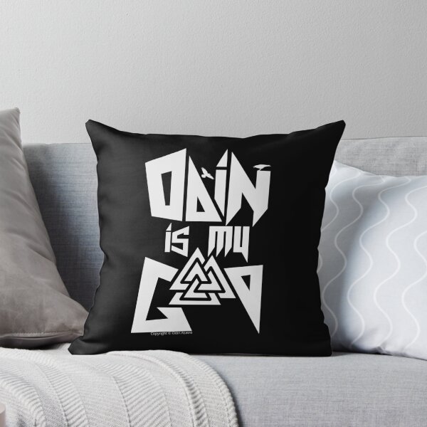 Item preview, Odin is My God - Asatru Allfather (White Logo) designed and sold by odinodinasatro.