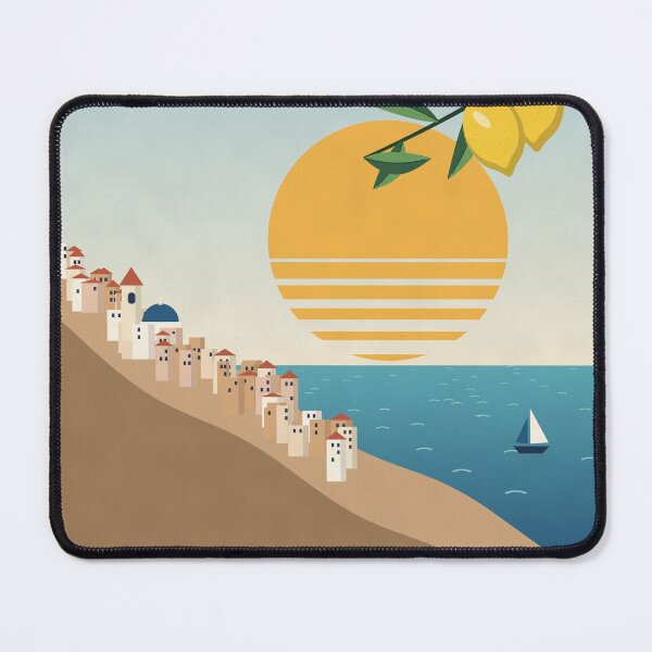 Item preview, Siracusa Ortigia Sicily Retro Travel Poster designed and sold by ChromaLens.
