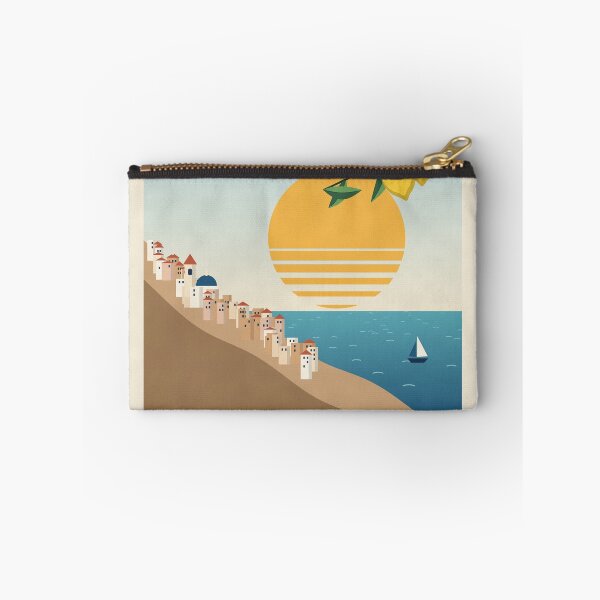 Item preview, Siracusa Ortigia Sicily Retro Travel Poster designed and sold by ChromaLens.