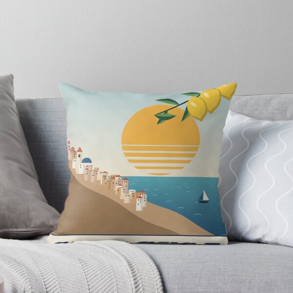 Item preview, Siracusa Ortigia Sicily Retro Travel Poster designed and sold by ChromaLens.