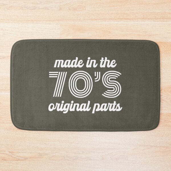 Item preview, Made in the 70s Original Parts Vintage 1970s Birthday Retro Gift #6 designed and sold by SalahBlt.