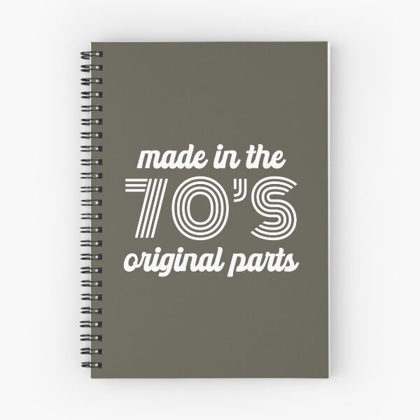 Item preview, Made in the 70s Original Parts Vintage 1970s Birthday Retro Gift #6 designed and sold by SalahBlt.