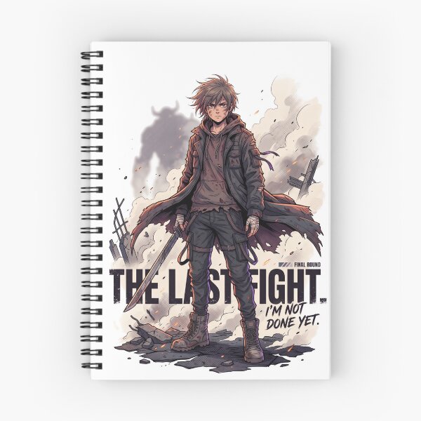 Item preview, The Last Fight | Anime Streetwear Shirt | Original Warrior Design designed and sold by SAJ Design Studio.