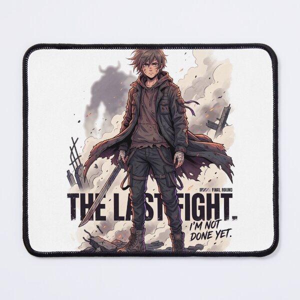 Item preview, The Last Fight | Anime Streetwear Shirt | Original Warrior Design designed and sold by SAJ Design Studio.