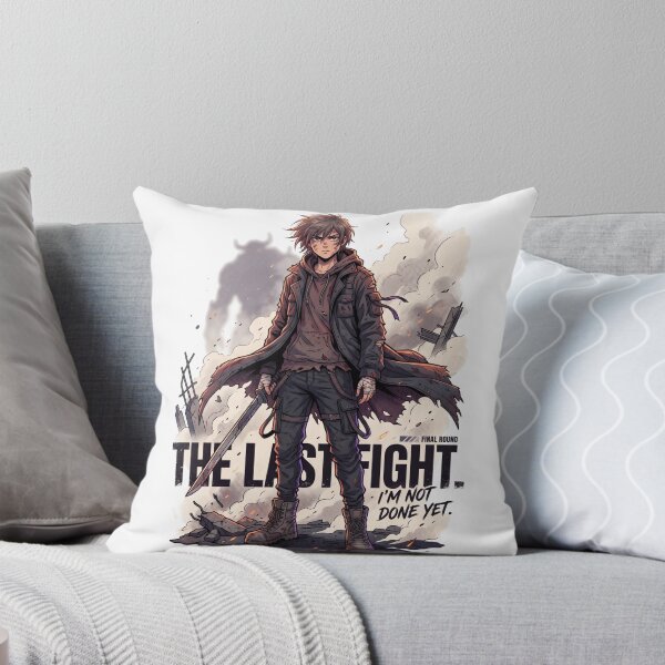 Item preview, The Last Fight | Anime Streetwear Shirt | Original Warrior Design designed and sold by SAJ Design Studio.