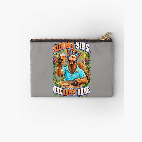 Item preview, Sunday Sips. One Happy Hump – Funny Lifestyle, Food and Pets T-Shirt – Funny Camel T-Shirt Animal Graphic Camel T-Shirt designed and sold by Camel & Quirk.