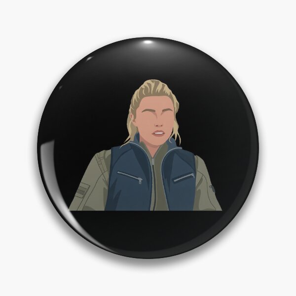 Item preview, Florence Pugh Lineless Illustration designed and sold by dsxclothing.