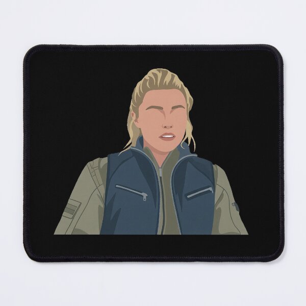 Item preview, Florence Pugh Lineless Illustration designed and sold by dsxclothing.