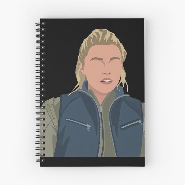 Item preview, Florence Pugh Lineless Illustration designed and sold by dsxclothing.