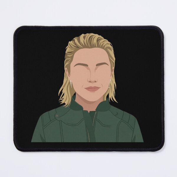 Item preview, Florence Pugh Lineless Illustration designed and sold by dsxclothing.