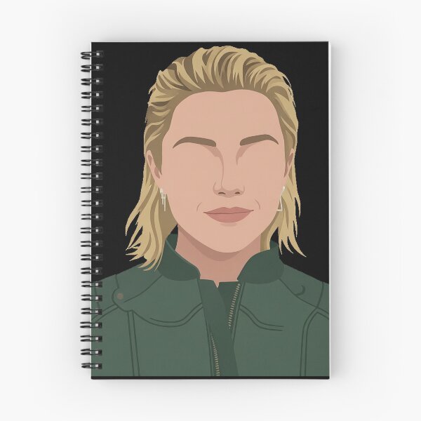 Item preview, Florence Pugh Lineless Illustration designed and sold by dsxclothing.