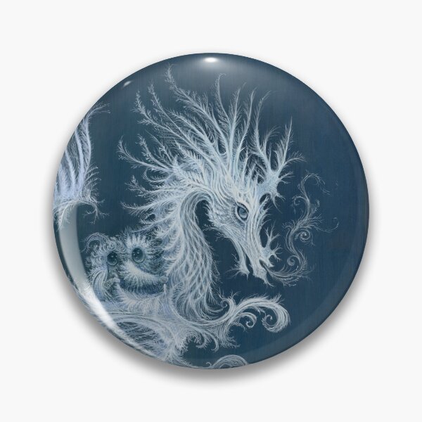 Item preview, Frost Dragon designed and sold by Ingrid Kallick Art.