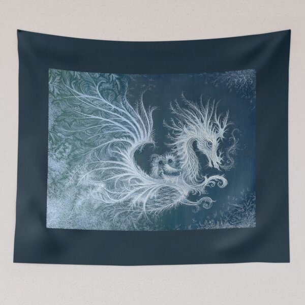 Item preview, Frost Dragon designed and sold by Ingrid Kallick Art.