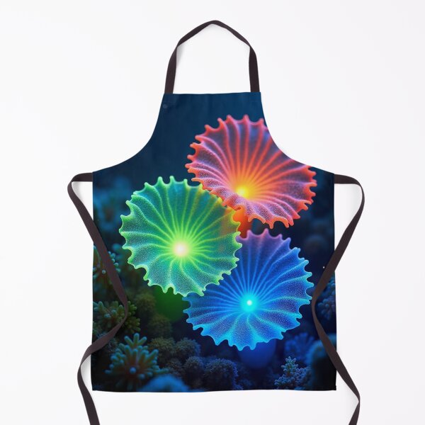 Item preview, Glowing Neon Flowers – Bioluminescent Green, Pink & Blue Floral Art. designed and sold by fbtrisha.