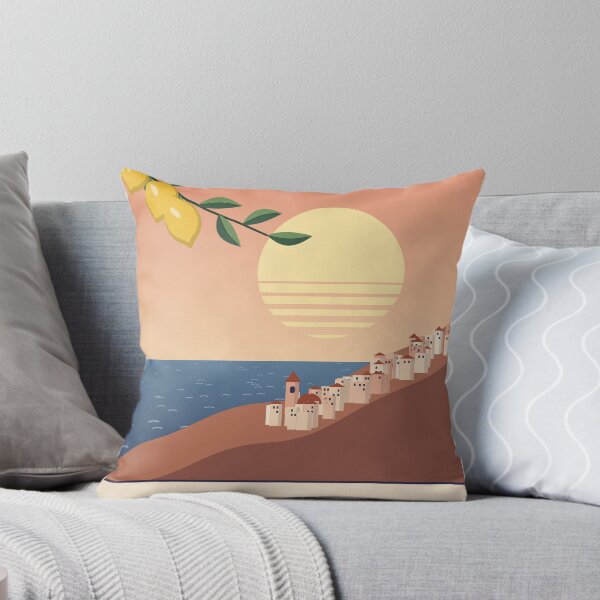 Item preview, San Vito Lo Capo Sicily Vintage Travel Poster designed and sold by ChromaLens.