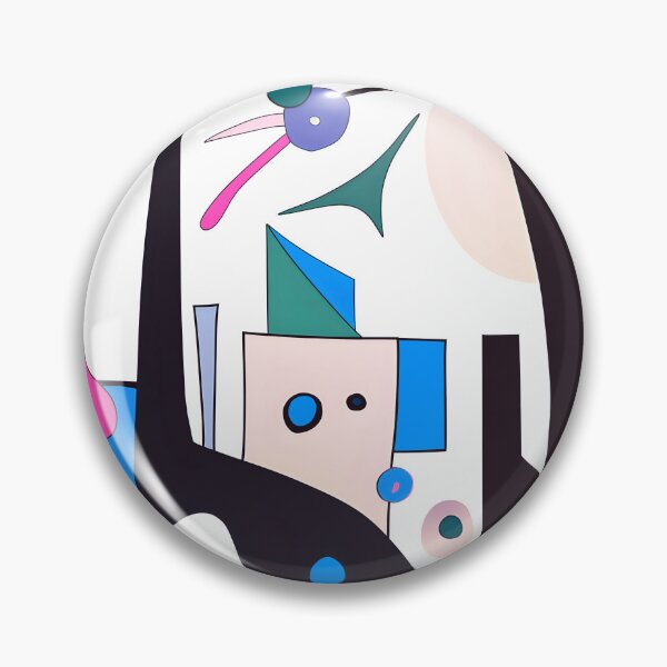 Item preview, Miró Inspired Abstract Surrealist Organic Shapes Graphic designed and sold by Pepeud.