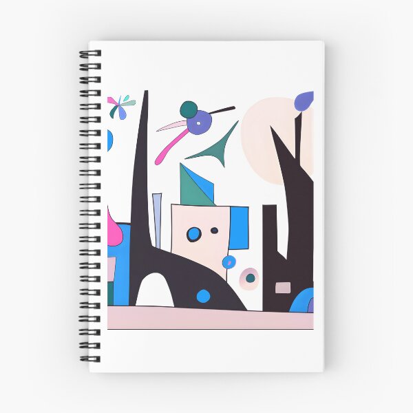 Item preview, Miró Inspired Abstract Surrealist Organic Shapes Graphic designed and sold by Pepeud.