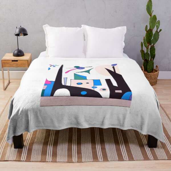 Item preview, Miró Inspired Abstract Surrealist Organic Shapes Graphic designed and sold by Pepeud.